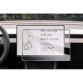 Tesla Model Y Juniper Uyumlu 2025 2026 Model 15.4 in&ccedil; Multimedya 9H Nano Ekran Koruyucu