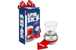 ORIGINAL CUP Originale Spin The Shot | Bottle Game | Gira la Freccia | qualità Premium | Scatti | Party Game | Gioco di Bevande | Gioco bevente | Festa in casa | OriginalCup®