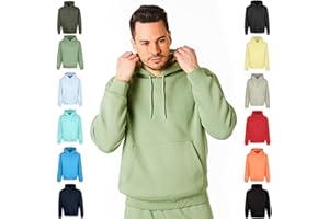 RIPT Essentials RCSWT763 Sudadera con capucha y capucha suave para hombre