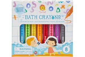 Tiger Tribe Bath Crayons - 8 Coloured Crayons