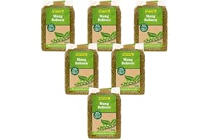 RAPUNZEL NATURKOST Rapunzel - Mungbohnen - 0,5 kg - 6er Pack