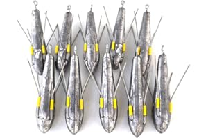 BZS Break out Weights Pesca en la Playa (Paquete de 10) Disponible en 3oz, 4oz, 5oz, 6oz, 7oz