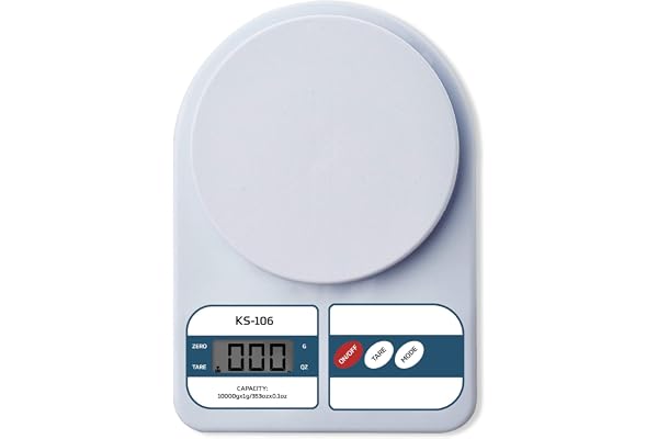 beatXP Kitchen Scale Multipurpose Portable Electronic Digital Weighing Scale | Weight Machine With Back Light LCD Display | W