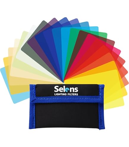 Lot De 10 Films De Couleur Pour Phares - Gel LED Transparent A4, Pour Studio Photo, Théâtre, Décoration