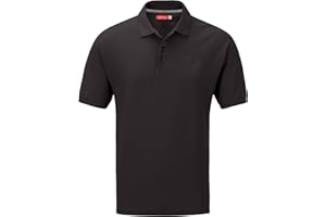 DELLMOOR Men’s Solid Polo Shirts, 100% Cotton Short Sleeve Activewear Polo Shirts for Mens, Stay Comfortable and Stylish Regular fit Sports Wear Casual Polo Shirts, Sizes M to 4XL