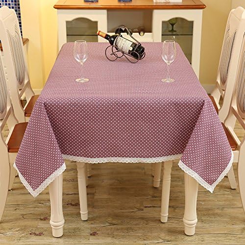 Cotton linen tablecloth/fabrics / garden tablecloth/ oblong tea table cloth/ round table cloth/kerchief/tablecloth -L 150x220cm(59x87inch)
