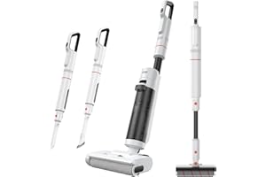 JONR ED20 Pro 4 in 1 Wet and Dry Vacuum Cleaner Cordless, Hard Floor Cleaner Machines 17000 Pa suction, 180° Lay-flat, One-Touch Self-cleaning and Auto Drying,5mm Edge-to-Edge Cleaning, Long Runtime