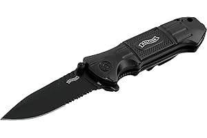 Walther 5.0715 Messer Black Tac Knife, schwarz, 205mm