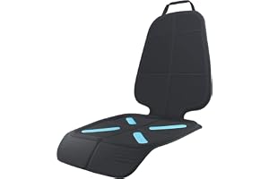 Shynerk Care Seat Protector for Baby Child Seats, Auto Seat Cover Mat for Under seat to Protect Automotive Vehicle Leather and Cloth Upholstery - Waterproof and Dirt Resistant - for SUV, Sedan,