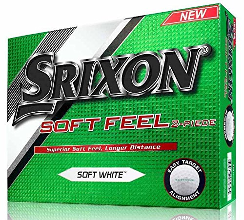 Srixon - Palline da Golf per Uomo 2016 (Una dozzina), Uomo, Soft White