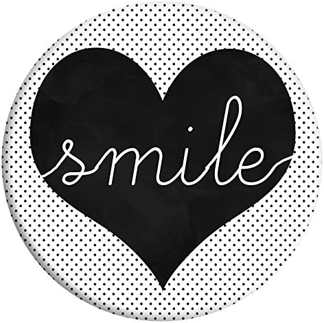 Multi-Function Mounts and Stands, Expanding Pop Stand and Grip Socket for Smartphones, iPhone and Tablets - Cute Dotted Smile