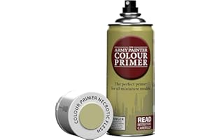 The Army Painter, Colour Primer Necrotic Flesh, 400 ml Vernice per Plastica Primer Verde Chiaro - Primer Modellismo per Miniature Fantasy, D&D e Warhammer