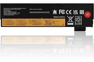 OPAHUTER 61 01AV423 01AV422 Laptop Akku für Lenovo ThinkPad T470 T480 T570 T580 P52s P51s A475 A485 TP25,für Lenovo 01AV424 01AV452 01AV490 SB10K97579 SB10K97580 SB10K97581 SB10K97597 Batterie 24Wh