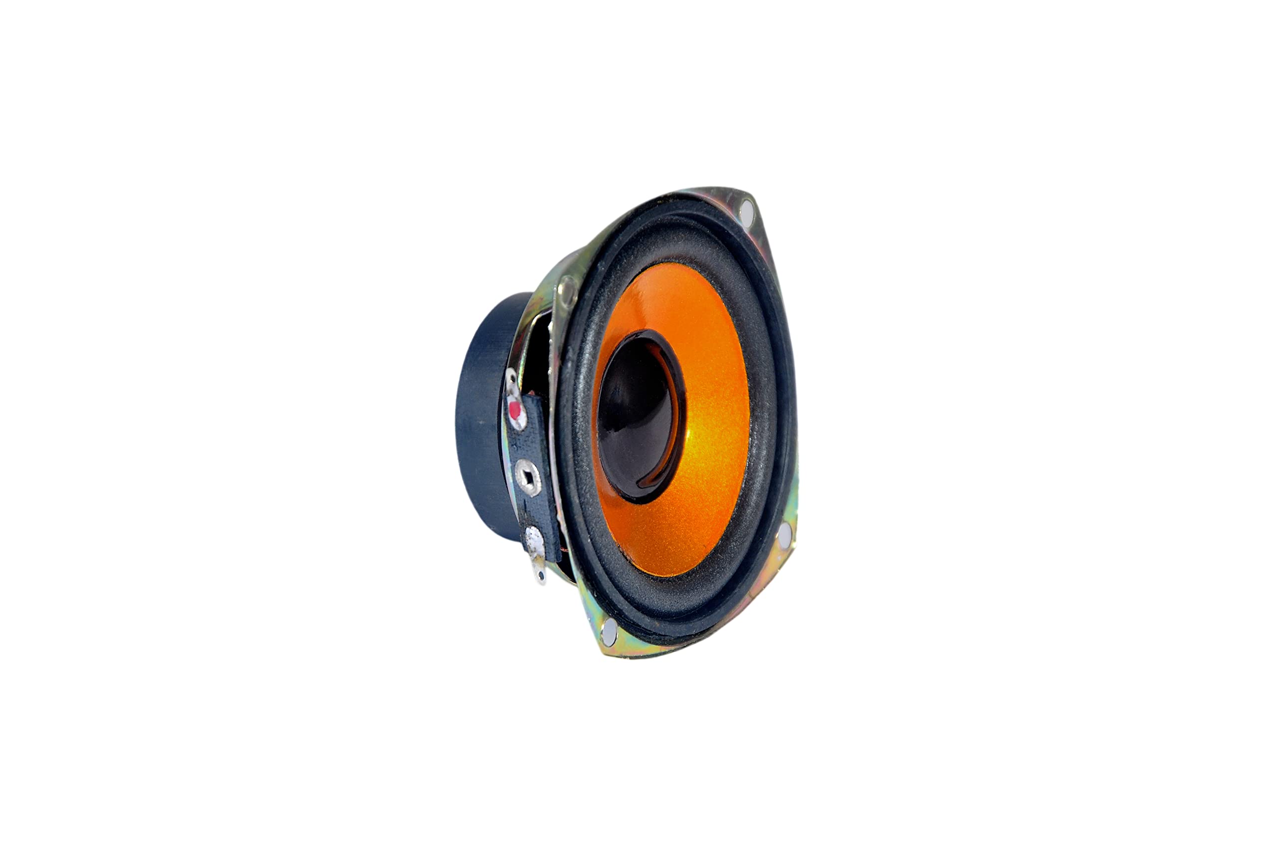 FREDO 3" (Pack of 2) Mid-Range Satellite wired Speaker -8 Ohm/15W - Orange