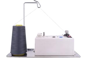 hzexun Avvolgitore Spolina Elettrico Intelligente Automatico Portatile per Macchina per Cucire Industriale Strumenti per Avvolgimento Filati