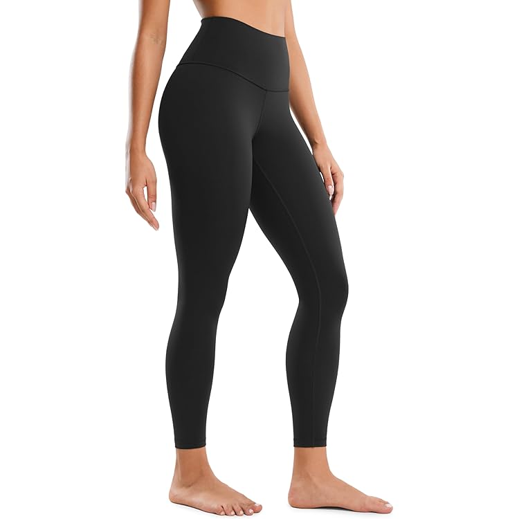 Legging De Yoga Doux Taille Haute Femme, Bleu Marine KIMJALY | Decathlon