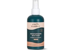 Curls matter - Moisturising Milk Mist 200ml -Lait Hydratant pour Cheveux Bouclés - Hydrate et réactive les boucles - 98% d’ingrédients naturels, sans huile minérale, sulfates, silicones