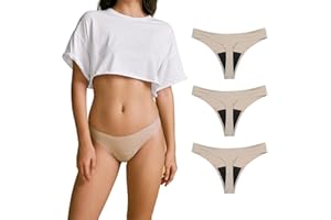 SHARICCA Bielizna menstruacyjna stringi majtki chłonne menstruacyjne sportowa bielizna dla dziewczynek okresu