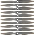 EMSea 10Pcs 6X4E APC Composite Propeller Replacement Model Aeroplane Sabre Paddles Props Propellers Accessories for 2450 High Speed Brushless Motor