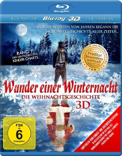 Wunder einer Winternacht 3D - Die Weihnachtsgeschichte (Prädikat: Besonders Wertvoll) [3D Blu-ray] [Alemania] [Blu-ray]