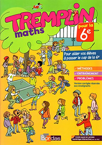Tremplin : Maths pour la 6e
