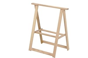 MUEBLEAR Aranaz Caballete, Haya, Sans Vernis, 73 cm