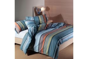 Caleffi - Set Copripiumino Matrimoniale Cotone con Sacco Copri Piumone Matrimoniale 255x200 Patella 40 cm + 2 Federe Cuscino Letto 50x80, Parure Copripiumino Matrimoniale Morbido Resistente e Lavabile