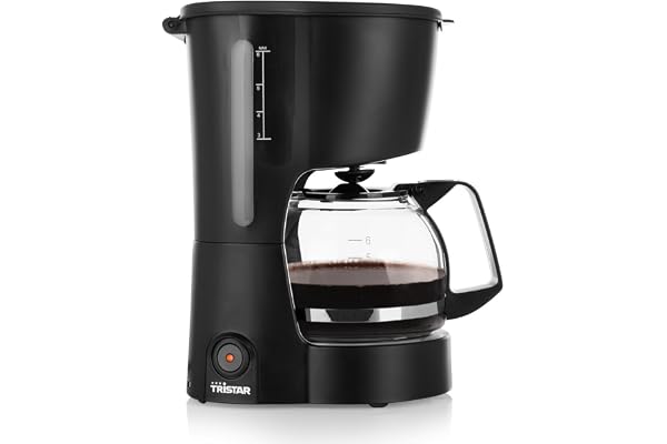 Princess Tristar cm, 1246 Kaffemaskin, Svart, 0.6 L