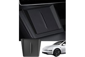 HUVZOR Tappetino caricabatterie wireless per Tesla Model 3 Highland 2024-2025 - Styling auto e carrozzeria, compatibile,Silicone protettivo per interni, design perfetto per accessori auto