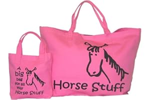 Moorland Rider Horse Stuff Big Bag - Pink, Large