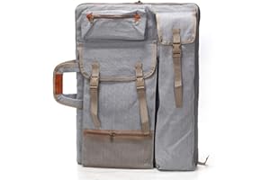 STILLSHINE Bolsos del bloc de dibujo de la lona multifuncional 4k camuflaje portátil a prueba de agua Bag para artista de Mochila del hombro para el dibujo que bosqueja la Carpetas de dibujo BU-856