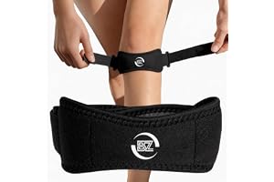 BestZings - Menisk och ligament knäskydd - Gym knäskydd - Crossfit knäskydd - Rotullian-knäskydd - Knee Support - Knäkompression - Dans knäskydd - PACK 2