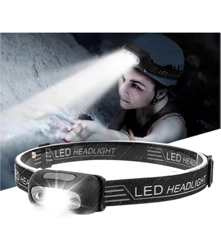 SM SunniMix 300 Lümen USB şarj edilebilir LED kafa lambası