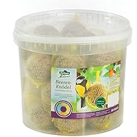 Dehner Natura Wildvogelfutter, Beeren-Knödel, mit und ohne Netz, verschiedene Größen