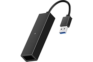 Mcbazel VR Kamera Adapter für PS5/PS5 Pro/Slim,PS4 Kamera zu PS5 Konverter USB 3.0 für PS VR mit LED-Anzeige Kompatibel mit PS VR Spielen – Schwarz