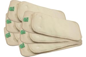 Totsbots Peenut Tag- und Nachtsaugkern Bambus-Einlagenset 6er-Sparset