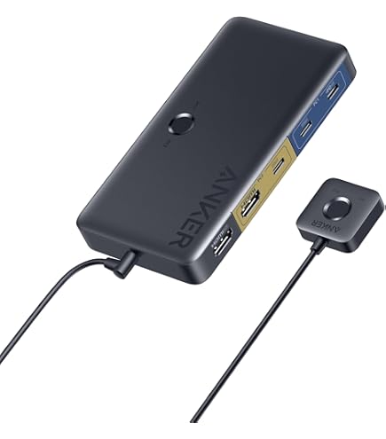 Anker Docking Station, KVM Switch for a Desktop PC and a