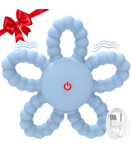 SARO Blue "Ele-Fun" Silicone Teether: Soothing Teething Relief For Baby - View #8