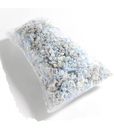 Rembourrage Flocons Mousse Polyuréthane - Sac 30 L - Pour Coussins, Peluches, Oreillers - Fabriqué En France