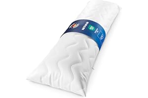 LILENO HOME Coussin de positionnement latéral, 40 x 145 cm, rembourrage de 1200 g, coussin d'allaitement, coussin de positionnement latéral, 40 x 145 cm, pour femmes enceintes et bébés