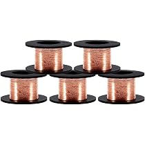 44 Stärke EMAILLIERT KUPFER GITARRE TONABNEHMER SPULENDRAHT, MAGNETDRAHT 500g 0,05 Mm