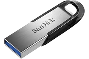 SanDisk Ultra Flair USB 3.0 Flash-Laufwerk 32 GB (robustes und elegantes Metallgehäuse, Passwortschutz, 150 MB/s Lesen) Schwarz