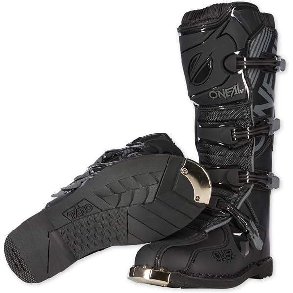 Kit Boucles Et Sangles Bottes Moto O'NEAL RSX - Full Buckle Strap Kit Noir