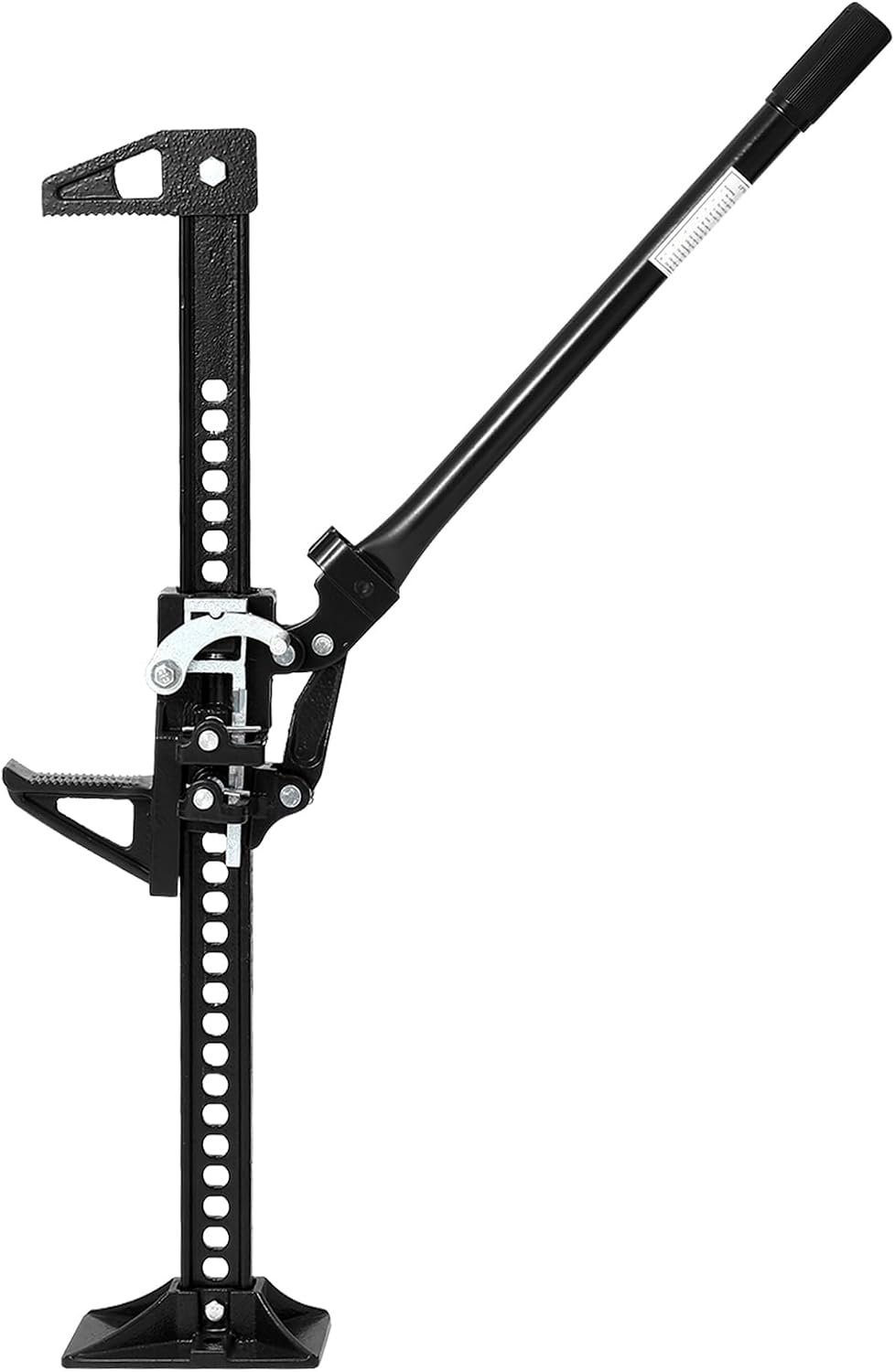 GarveeHome 3 Ton Steel Farm Jack, 6600 lbs Capacity Ratchet Off-Road Multi-Functional Trolley Jack, Heavy Duty Agricultural Jack, Car Lift, High Lift Jack, Black