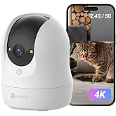 Ezviz C6N G1 8MP 4K İ&ccedil; Mekan Wi-Fi G&uuml;venlik Kamerası, 360&deg; D&ouml;nebilen Akıllı Takip, Bebek ve Evcil Hayvan Monit&ouml;r&uuml;