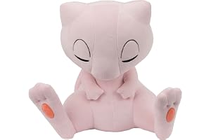 Pokemon Mew Sovande plysch – 45 cm premium plysch i sovposition
