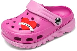 YuanDiann Zoccoli e Sabot Bambini Ragazzi Ragazze Giardino Ciabatte Sandali Estive Resistente Antiscivolo Traspirante Eva Scarpe Piscina