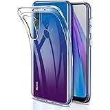 Captor Cover Trasparente per Xiaomi Redmi Note 8T, Custodia TPU in Silicone Flessibile Morbida e Sottile, Protezione Fotocame