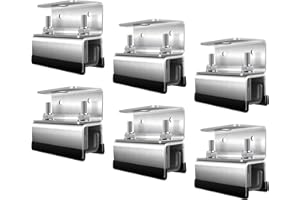 BSWAN Roof Rack Mount Kits, Roof Mount Kit,304 Stainless Steel Van Roof Rack Rack Brackets for ProMaster, Boxer, Ducato, Jumper (6)