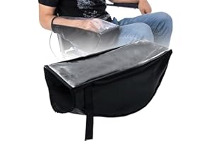 WMLBK Elektrische Rollstuhl-Bedienfeldabdeckung – wasserdichte Joystick-Abdeckung für Rollstuhl, Schutz für Steuerbox, schützt Ihren Joystick